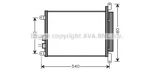 AVA QUALITY COOLING AL5110 Конденсатор, кондиціонер