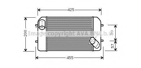 AVA QUALITY COOLING AU4138 Інтеркулер