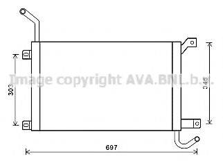 AVA QUALITY COOLING AUA2223 Радіатор, охолодження двигуна