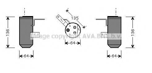 AVA QUALITY COOLING AUD160 Осушувач, кондиціонер