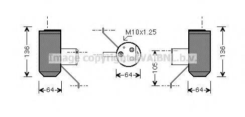 AVA QUALITY COOLING AUD210 Осушувач, кондиціонер