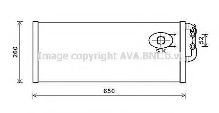 AVA QUALITY COOLING BW2422 Радіатор, охолодження двигуна