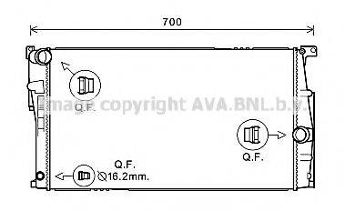 AVA QUALITY COOLING BW2448 Радіатор, охолодження двигуна