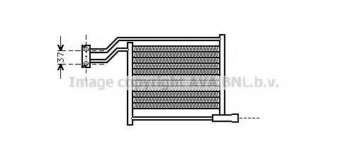 AVA QUALITY COOLING BW3206 Олійний радіатор, автоматична коробка передач