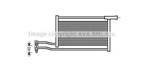 AVA QUALITY COOLING BW3379 Олійний радіатор, автоматична коробка передач