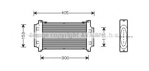 AVA QUALITY COOLING BW4262 Інтеркулер