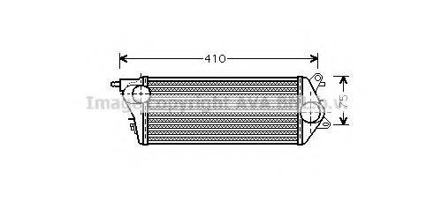 AVA QUALITY COOLING BW4265 Інтеркулер