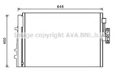 AVA QUALITY COOLING BW5481D Конденсатор, кондиціонер