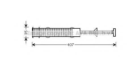 AVA QUALITY COOLING BWD270 Осушувач, кондиціонер