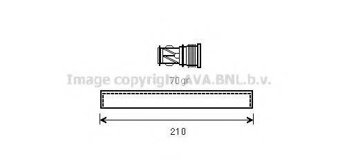 AVA QUALITY COOLING BWD439 Осушувач, кондиціонер