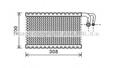 AVA QUALITY COOLING BWV399 Випарник, кондиціонер