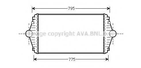 AVA QUALITY COOLING CN4086 Інтеркулер