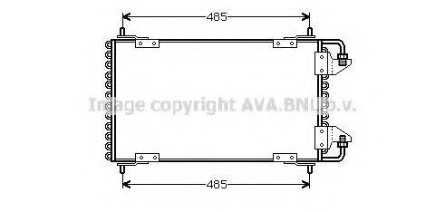 AVA QUALITY COOLING CN5091 Конденсатор, кондиціонер