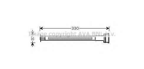 AVA QUALITY COOLING CND225 Осушувач, кондиціонер