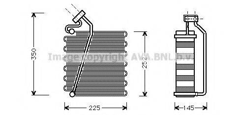 AVA QUALITY COOLING CRV043 Випарник, кондиціонер