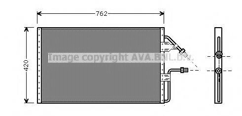 AVA QUALITY COOLING CT5012 Конденсатор, кондиціонер