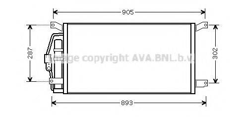 AVA QUALITY COOLING CT5031D Конденсатор, кондиціонер