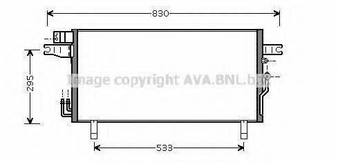 AVA QUALITY COOLING DN5269 Конденсатор, кондиціонер