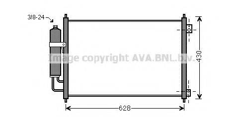 AVA QUALITY COOLING DN5328D Конденсатор, кондиціонер