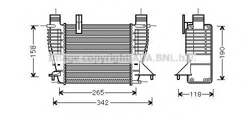 AVA QUALITY COOLING DNA4356 Інтеркулер