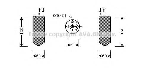 AVA QUALITY COOLING DND236 Осушувач, кондиціонер