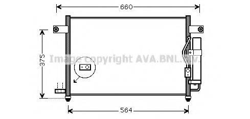 AVA QUALITY COOLING DW5049D Конденсатор, кондиціонер