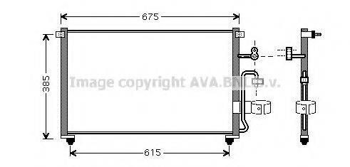 AVA QUALITY COOLING DW5063 Конденсатор, кондиціонер