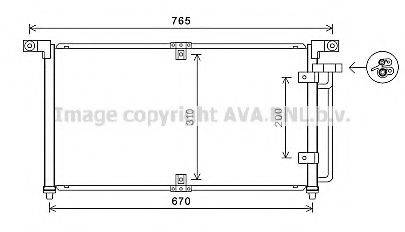 AVA QUALITY COOLING DW5113 Конденсатор, кондиціонер