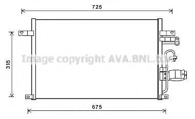 AVA QUALITY COOLING DW5137D Конденсатор, кондиціонер