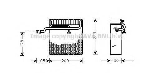 AVA QUALITY COOLING DWV036 Випарник, кондиціонер