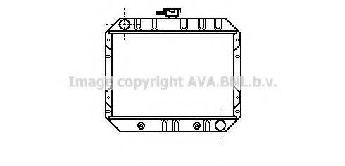 AVA QUALITY COOLING FD2003 Радіатор, охолодження двигуна