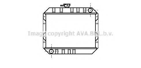 AVA QUALITY COOLING FD2011 Радіатор, охолодження двигуна