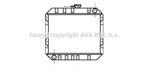 AVA QUALITY COOLING FD2015 Радіатор, охолодження двигуна