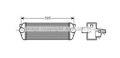 AVA QUALITY COOLING FD4443 Інтеркулер