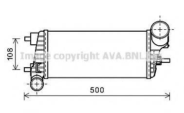 AVA QUALITY COOLING FD4471 Інтеркулер