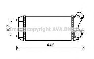 AVA QUALITY COOLING FD4472 Інтеркулер