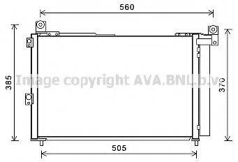 AVA QUALITY COOLING FD5486 Конденсатор, кондиціонер