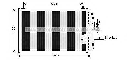 AVA QUALITY COOLING FDA5347 Конденсатор, кондиціонер