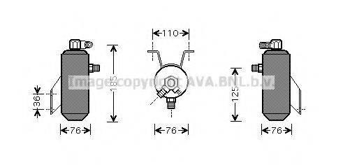 AVA QUALITY COOLING FDD342 Осушувач, кондиціонер