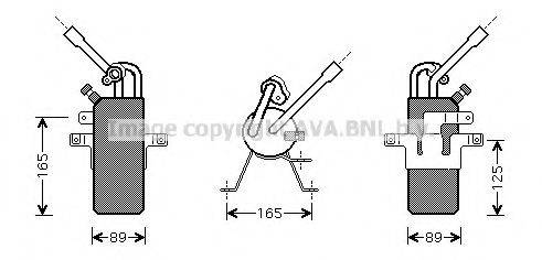 AVA QUALITY COOLING FDD374 Осушувач, кондиціонер