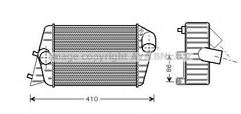 AVA QUALITY COOLING FT4252 Інтеркулер