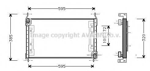 AVA QUALITY COOLING FT5194 Конденсатор, кондиціонер