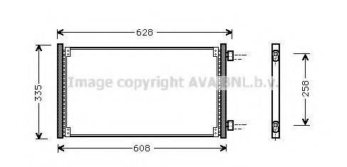 AVA QUALITY COOLING FT5213 Конденсатор, кондиціонер