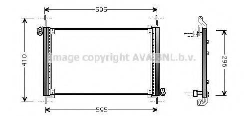 AVA QUALITY COOLING FT5237 Конденсатор, кондиціонер