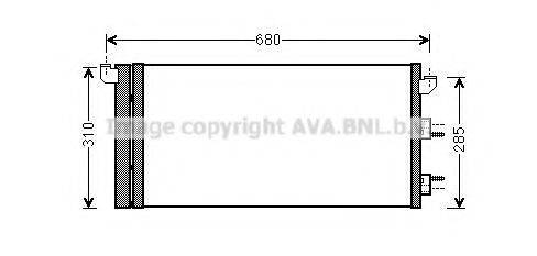 AVA QUALITY COOLING FT5293D Конденсатор, кондиціонер