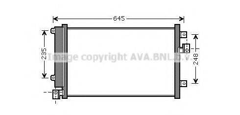 AVA QUALITY COOLING FT5328D Конденсатор, кондиціонер