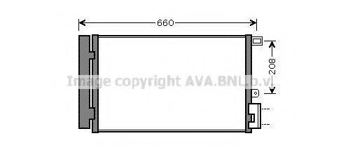 AVA QUALITY COOLING FT5357D Конденсатор, кондиціонер