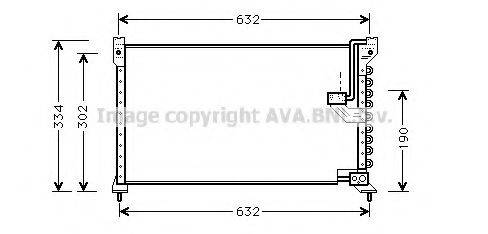 AVA QUALITY COOLING HD5085 Конденсатор, кондиціонер