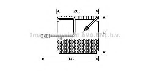 AVA QUALITY COOLING HDV199 Випарник, кондиціонер