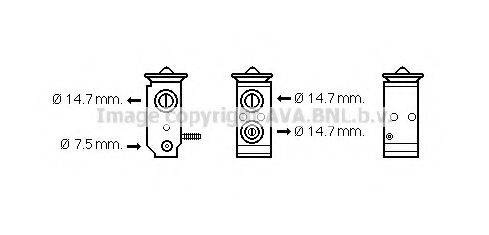 AVA QUALITY COOLING HY1300 Розширювальний клапан, кондиціонер